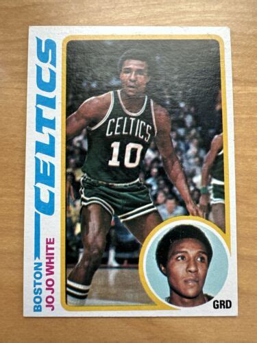 Topps Basketball Jojo White Base Card Boston Celtics Nba