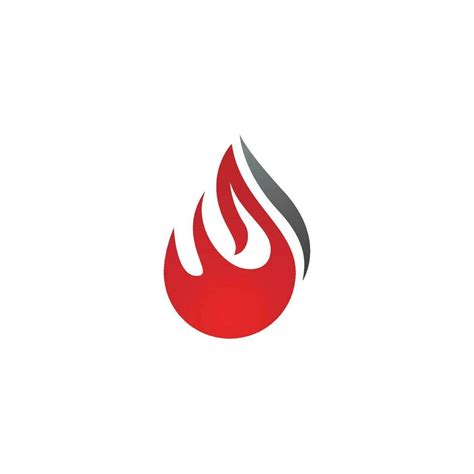 Hot Flame Fire Vector Icon Illustration Design Template Vector Art At Vecteezy