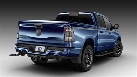 2019 Ram 1500 Looks Boss All Mopard Out In Patriot Blue Carscoops