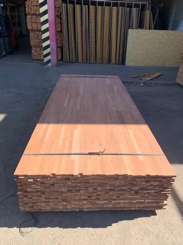 Tablero Alistonado De Madera Maciza De Euca Mm X Mts