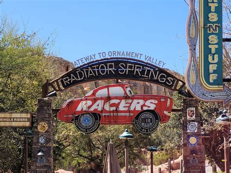 Radiator Springs Racers Overview California Adventure Attractions