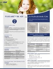 FLOCARE SK-425 GEL POLYMER.pdf - FLOCARETM SK 425 in Hydroalcoholic ...