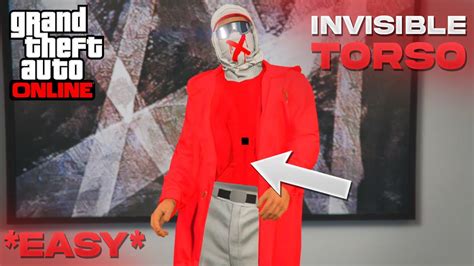 Easy Invisible Torso Glitch In Gta Online How To Get Invisible