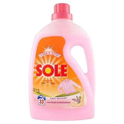 Гель для деликатной стирки SOLE capi delicati для шерсти и шелка 33 ...