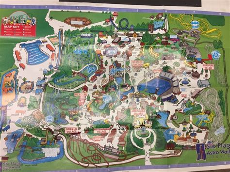 Astroworld Park Map