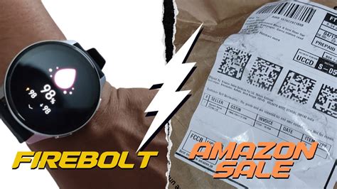 Firebolt Invincible Smart Watch First Look Review Amazon Great Indian