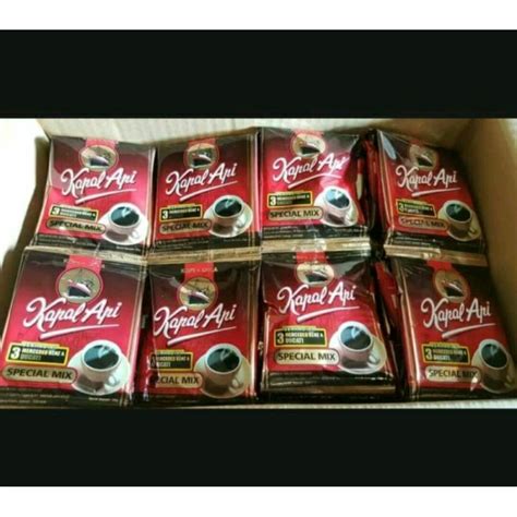 Jual KOPI KAPAL API SPECIAL MIX 25g ISI 10 Shopee Indonesia