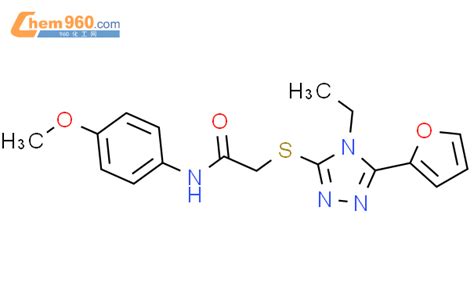 Ethyl Furan Yl H Triazol Yl Thio N