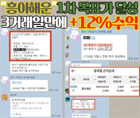 딱 한 종목 오전 단타로 따블수익 내는 걸 직접 확인하세요 한국경제