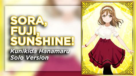 SORA FUJI SUNSHINE Kunikida Hanamaru Solo Ver ROM ENG Full