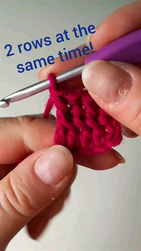 Watch This Reel By Hobiroskop On Instagram Crochet Knit Stitches