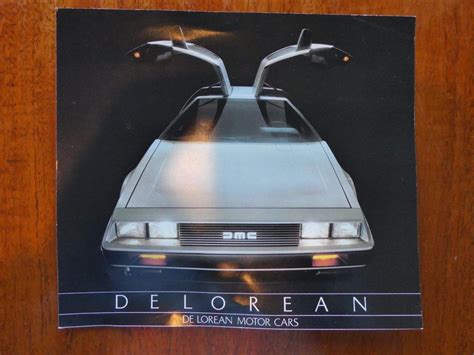 2 DELOREAN MOTOR CARS BLUEPRINTS and DELOREAN CAR SPECIFICATIONS SHEET | #1923295009