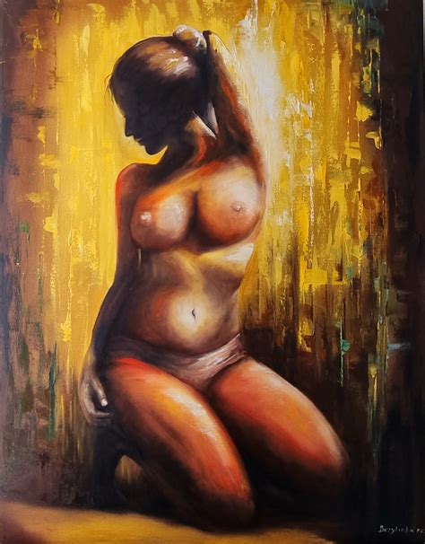 Naked Woman Peinture Par Natalia Bazyliuk Artmajeur