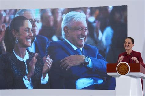 Sheinbaum felicita a AMLO por su cumpleaños 71 Proceso