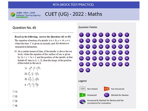 Cuet 2022 Nta Releases Official Ug Mock Tests Sample Papers And