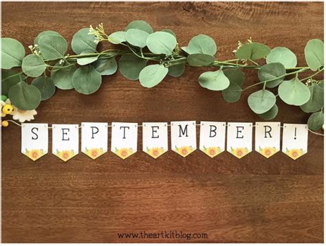 Free Printable September Banner | Money Saving Mom®