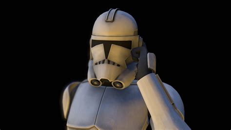 Phase Ii Shiny Trooper 3d Model By Mike Chan Rikuchan 6e85886