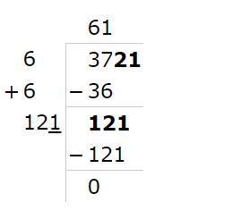 Find The Square Root By Division Method Root Brainly In