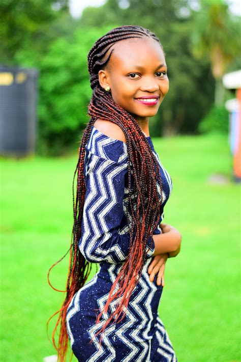 Portrait of Woman with Braided Hair · Free Stock Photo