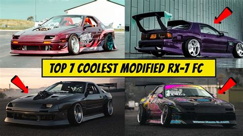 TOP 10 COOLEST Modified Mazda RX 7 FC EVER BEST MODIFIED MAZDA RX 7