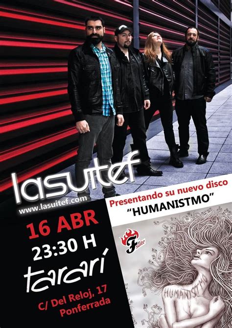 La Suite F Presentará Su Trabajo “humanistmo” En Sala Tararí El Sábado 16 De Abril Ponferrada Hoy