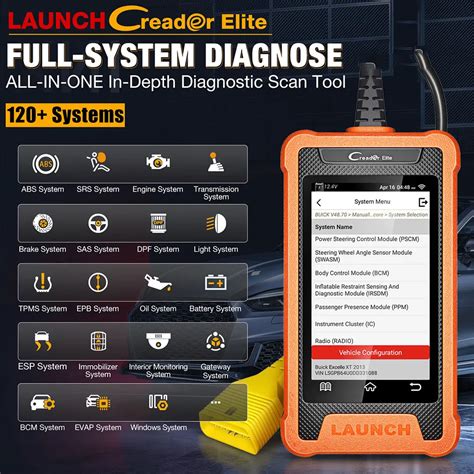 LAUNCH X431 Elite Outil De Diagnostic Automobile OBD2 Syst Me Complet