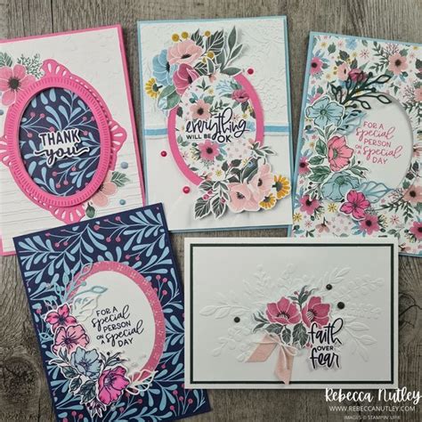 Rebecca Nutley Stampin Up Dem On Instagram Framed Florets Have Got