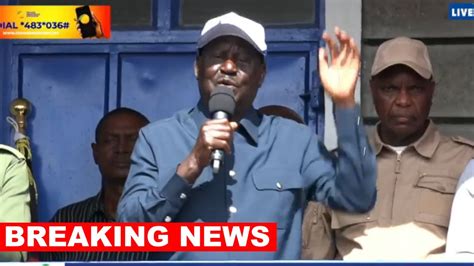 Breaking News Raila Odinga Quits Au Chairmanship Job To Vie For