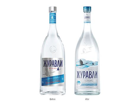 JURAVLI Vodka. Redesign, 2019 on Behance