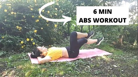 6 Minute Abs Workout Express Abs No Equipment Youtube