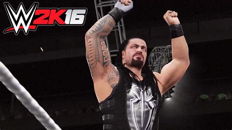 WWE 2K16 Xbox One PS4 Gameplay 1080p 60fps Extreme Rules Roman Reigns