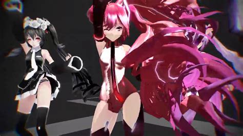 Mmd Everglow Adios Youtube