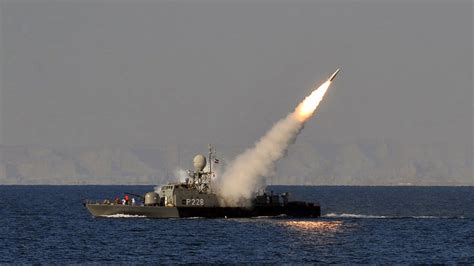 Iran warship accidentally 'hit by missile' during military drill | The ...