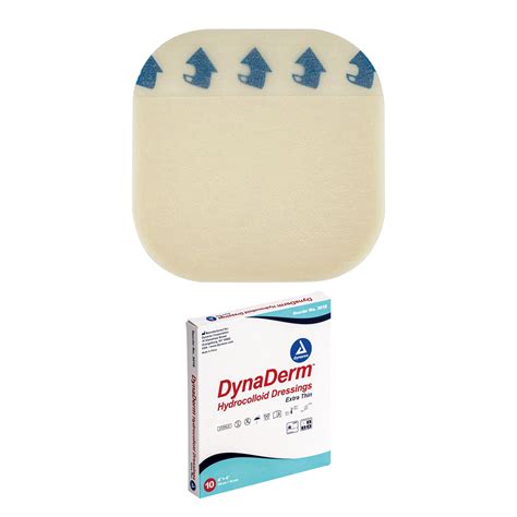 Dynarex Dynaderm Hydrocolloid Dressings Sterile Moist Bandages Used