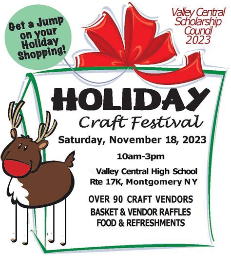 VCSC NOV 2023 Holiday Craft Fair - Vendor Registration | VCSC