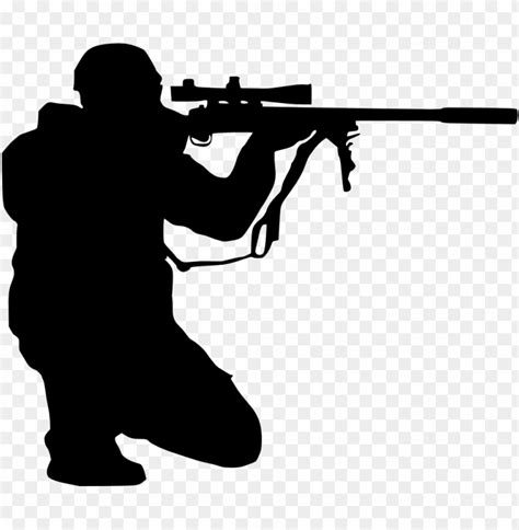 Sniper Shooter Silhouette png - Free PNG Images | TOPpng