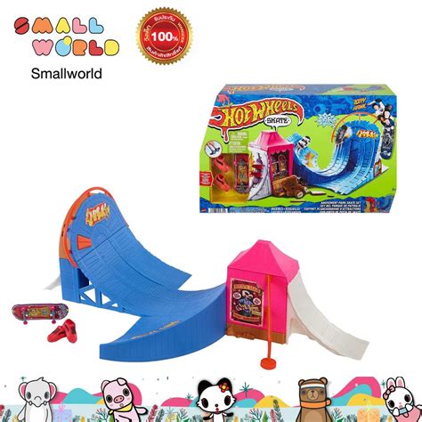 Hot Wheels รถฮอตวลสเกต เซตสวนสนกสเกตบอรดนว รน HGT95 Shopee Thailand