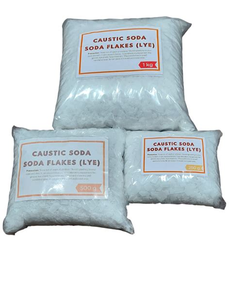 Lye100 Purepremium Caustic Soda Flakessodium Hydoxideclog