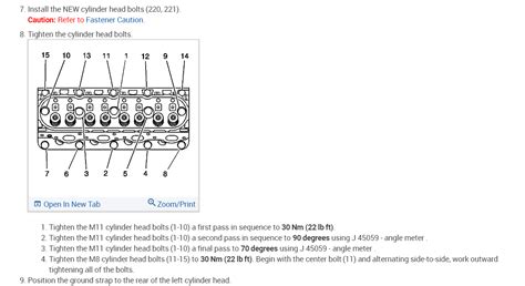 What Are the Torque Specs for the Cylinder Heads?