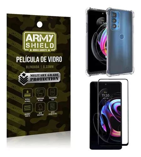 Funda Antichoque Para Moto Edge Pro Y Pel Cula De Cristal D