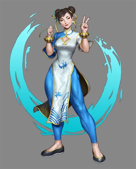 Chun Li Street Fighter And More Drawn By Lawrencehong Danbooru