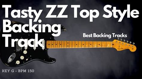 Best Backing Tracks Tasty ZZ Top Style Key G YouTube