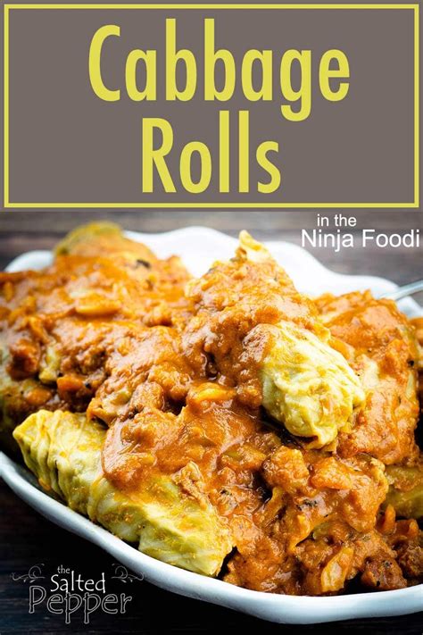 Stuffed Cabbage Rolls In The Ninja Foodi Ready In About An Hour Artofit