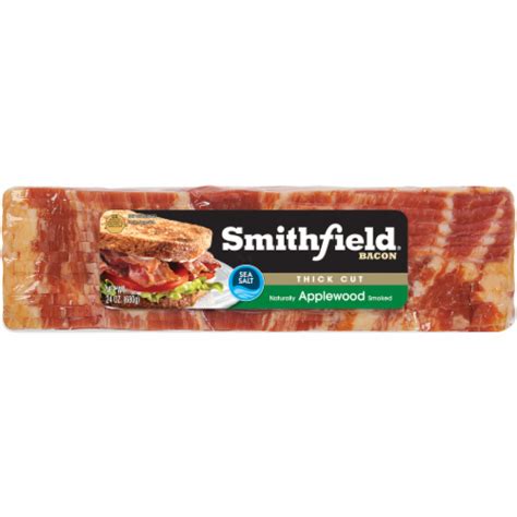 Smithfield® Thick Cut Applewood Bacon 24 Oz Pay Less Super Markets