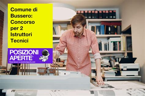 Comune Di Bussero Concorso Per Istruttori Tecnici