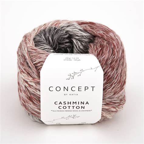 Пряжа Katia CASHMINA COTTON 50г 105 | Купить по выгодной цене в ...