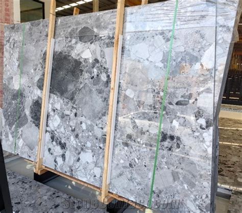 Panda Grey Marble Slabs From China StoneContact