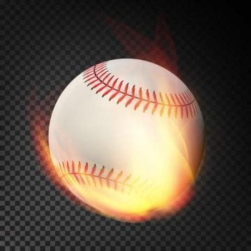 Baseball Flame Hd Transparent Baseball On Fire Flame Baseball Flame