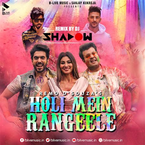 Holi Mein Rangeele DJ Shadow Remix YouTube Music