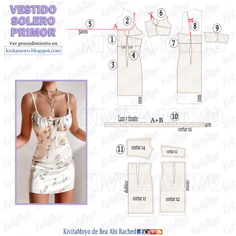 Vestido Solero Primor Patrones Para Vestidos De Mujer Patrones De Confección De Ropa